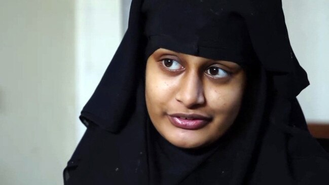 Shamima Begum says the UK is making an example of her. Picture: BBC