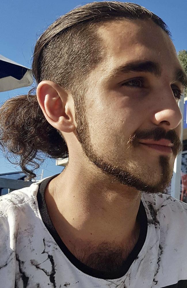 Macleay Island convicted drug trafficker Joseph Shahedi Chalfe, 23, has been sentenced to two months' prison with immediate parole for bashing a woman twice with a weight trainer. Picture: Facebook.