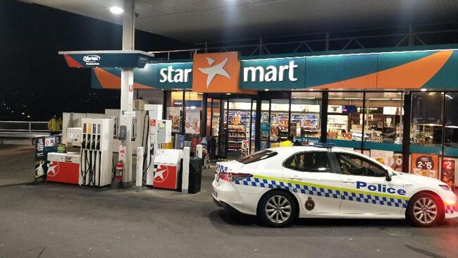 The Caltex Service Station on Gordons Hill Road, Rosny where a man doused customers in turpentine and threatened to set them on fire in October, 2020. Picture: Annie McCann