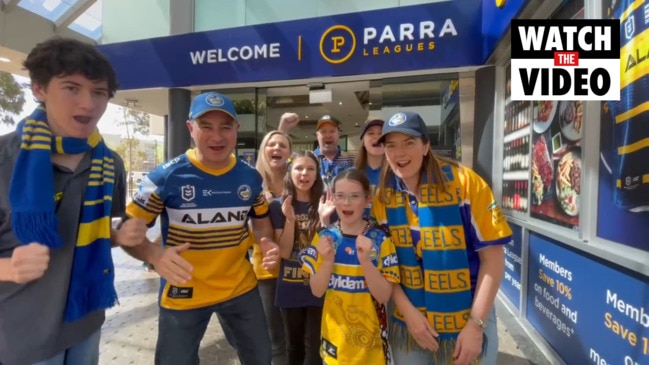 Parramatta Eels fans prepare for their first grand final since 2009