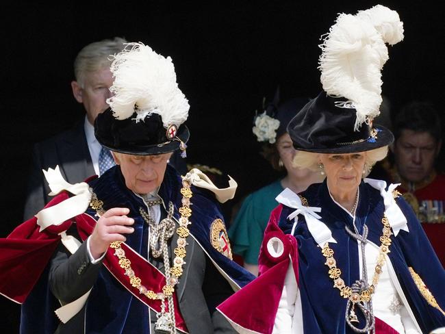 The King and Queen. Picture: Getty Images