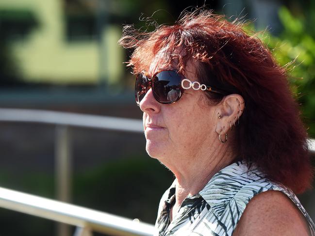 Margaret Joyce Hull outside Hervey Bay Court House.