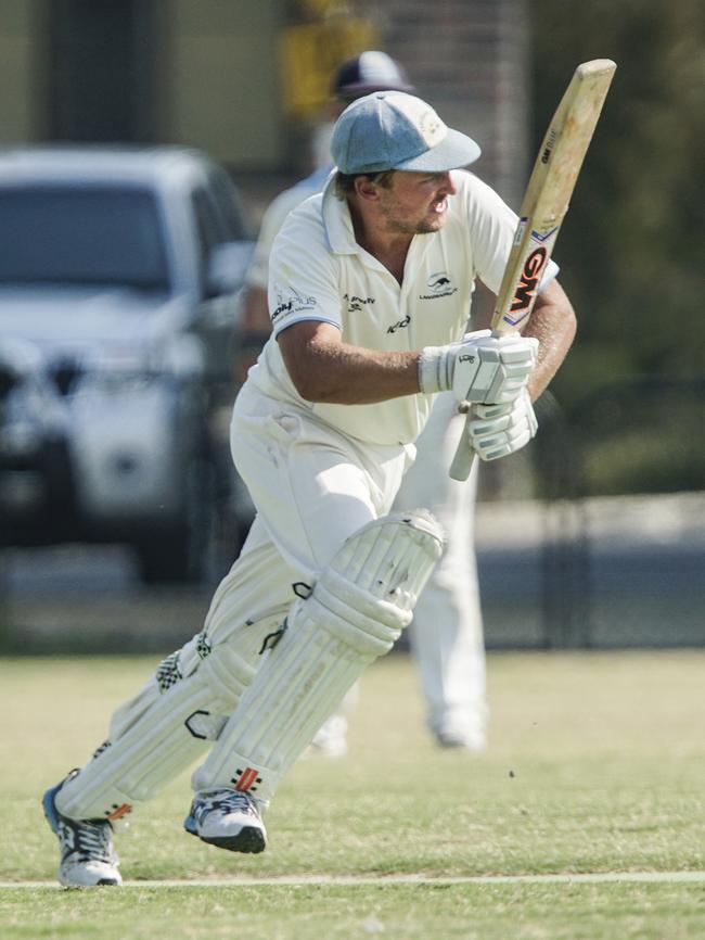 Langwarrin coach Jake Prosser gets busy. Picture: Valeriu Campan