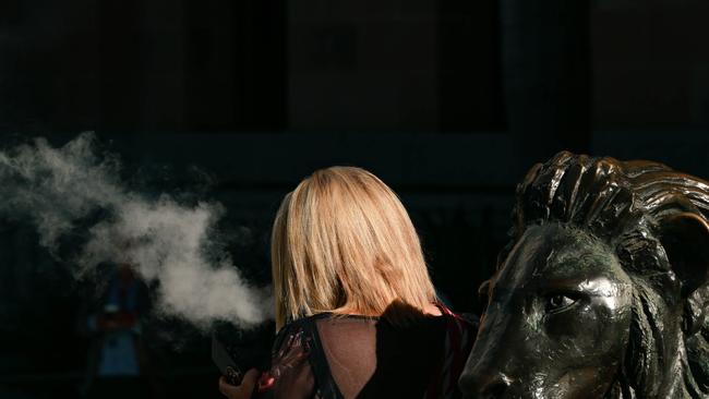 New vaping legislation is aimed at stamping out non-prescription use. Picture: Glenn Campbell