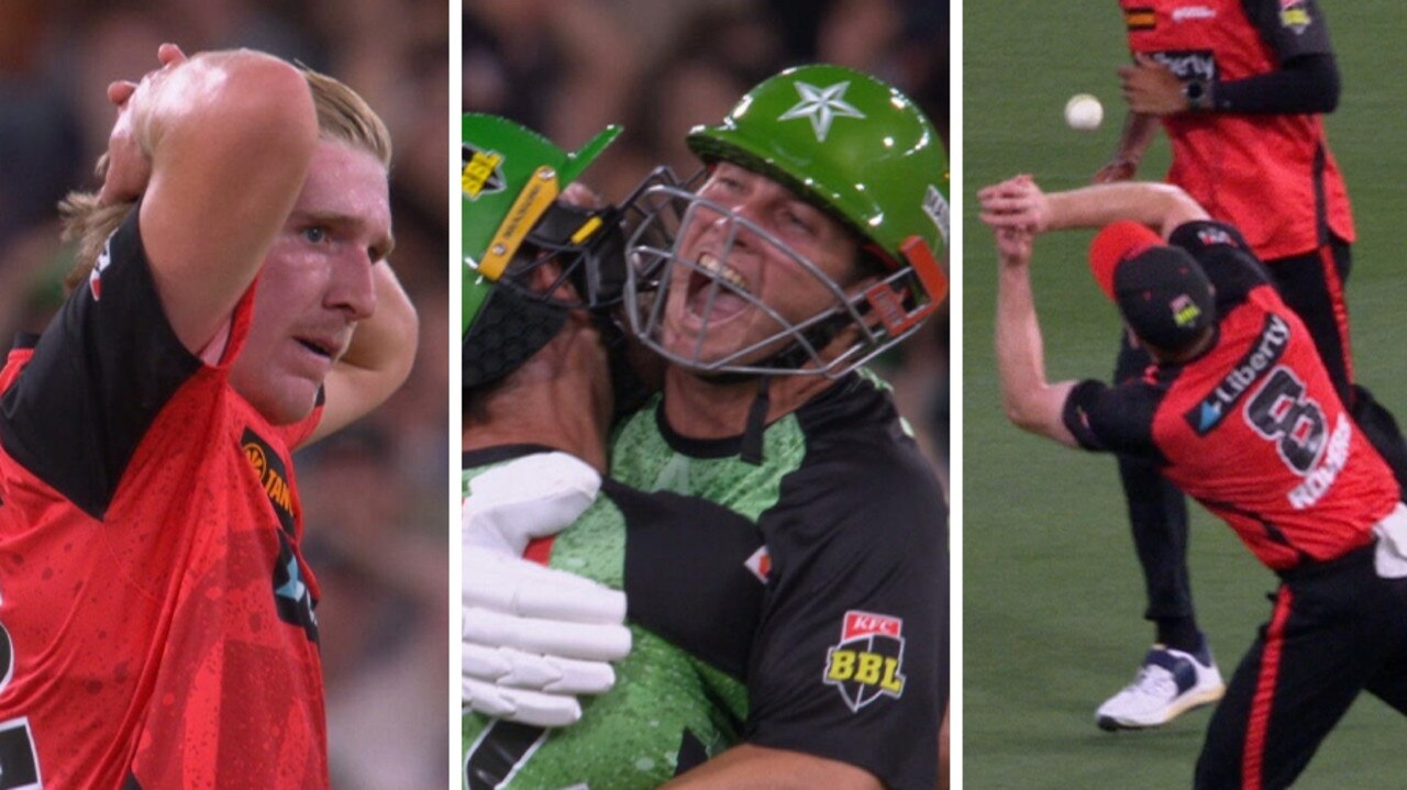 Derby drama! MONSTER 121m six, crushing drop as Stars break Renegades’ hearts in BBL thriller