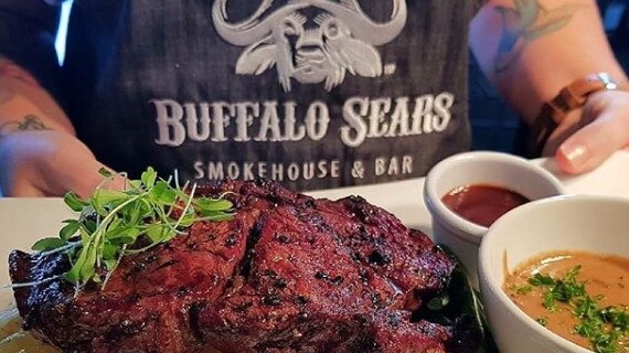 Despite receiving a 4.5 out of 5 rating on Trip Advisor the smokehouse closed down last month. Picture: @BuffaloSears