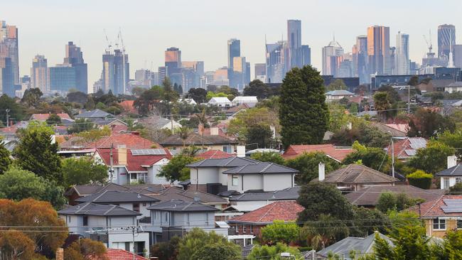 Victoria’s is predicted to soar by 2.71m to reach 9.26m by 2046, forecasts from demography outfit .id show. Picture: David Crosling