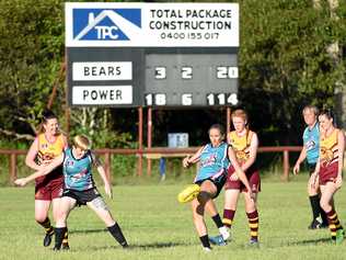 Maryborough Bears vBay Power at Port City Park, Maryborough. Picture: Matthew McInerney