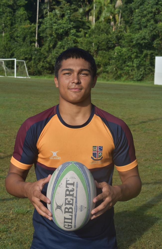 Luke Aiken in his Sunshine Coast Grammar colours.