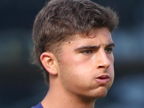 Harry Sheezel at North Melbourne AFL training. Monday, January 20. 2024. Picture: David Crosling