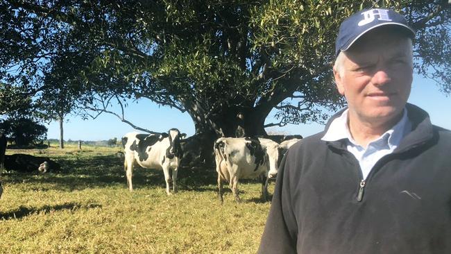 Fifth-generation dairy farmer Robert Miller said the price increase will keep the industry alive. Picture: Supplied