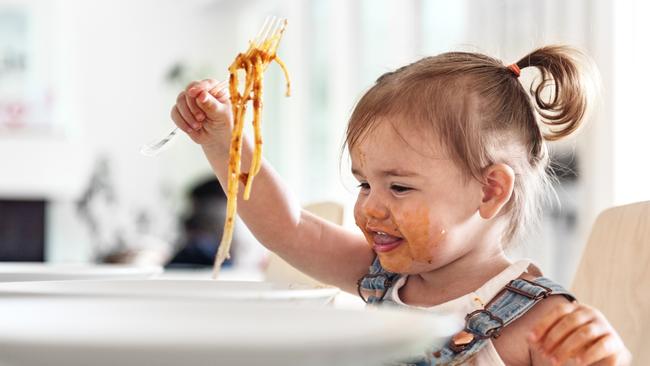 It’s important that parents be present with their kids at the dinner table. Picture: iStock