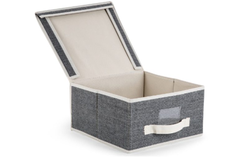 Storage box with lid and handle Picture: Supplied