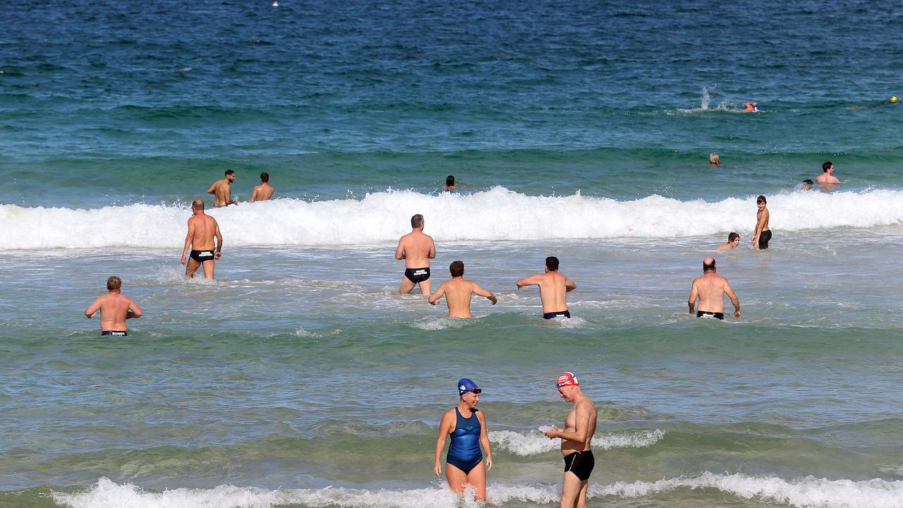 Experts say Australians should be able to return to the beach, provided they practice social distancing.