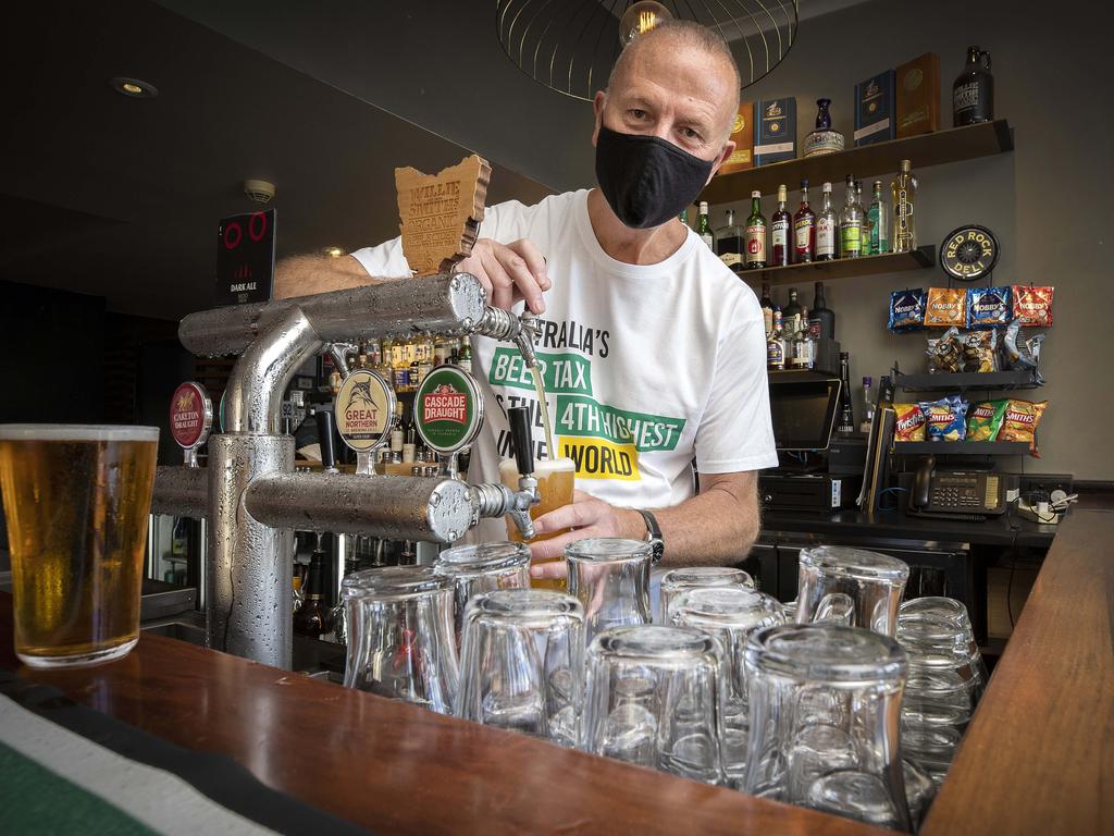 Pub owners are being hit with massive tax hikes following two years of lockdown. Picture: Chris Kidd