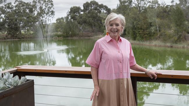 Maggie Beer at her Barossa Valley property. Photographer: Pete Thornton