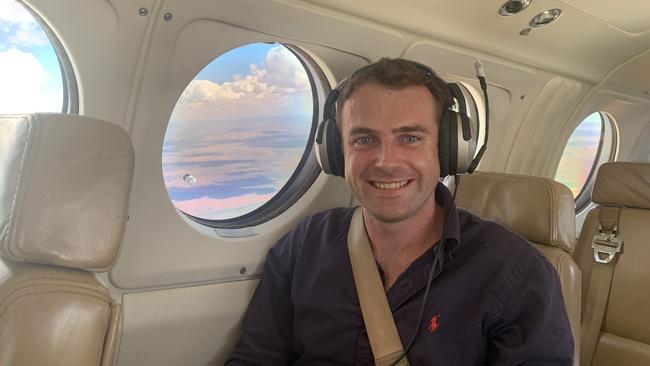 Doctor Jared Lawrence did several remote placements during his studies, including with the Flying Doctors. Picture: Supplied