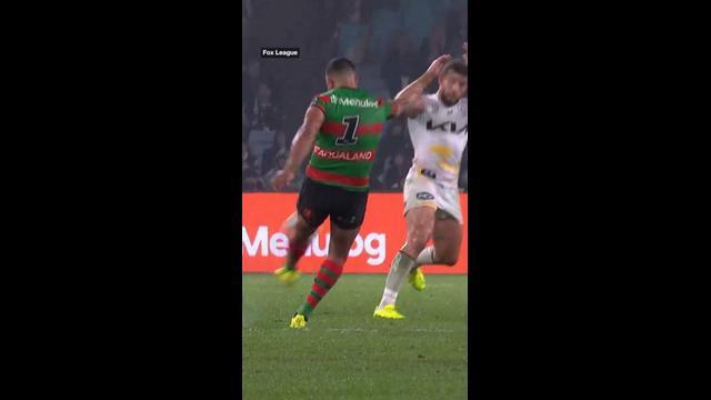 Latrell Mitchell lands match winning field goal