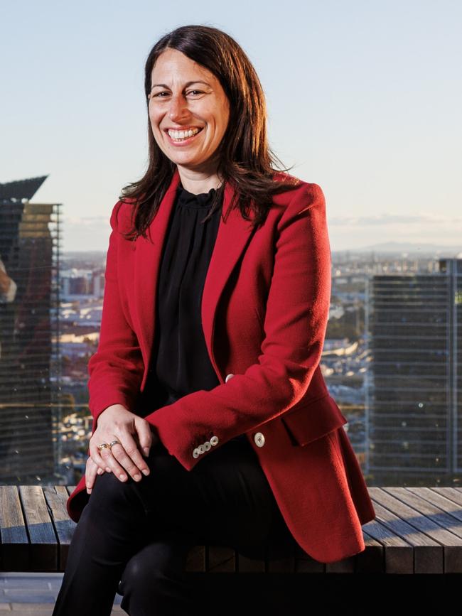 Transurban chief executive Michelle Jablko. Picture: Aaron Francis