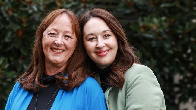 Krystal Barter, pictured with her mum Julie-Anne, carries genes that put her at risk of breast cancer. She has welcomed the consultation. Picture: Justin Lloyd