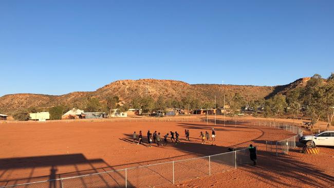 The oval in Santa Teresa, NT