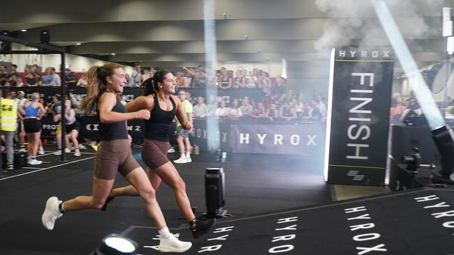 10000 athletes put their fitness to the test in a massive Hyrox competition this weekend (14-15 Dec) at Melbourne Exhibition and Convention Centre. Picture Valeriu Campan