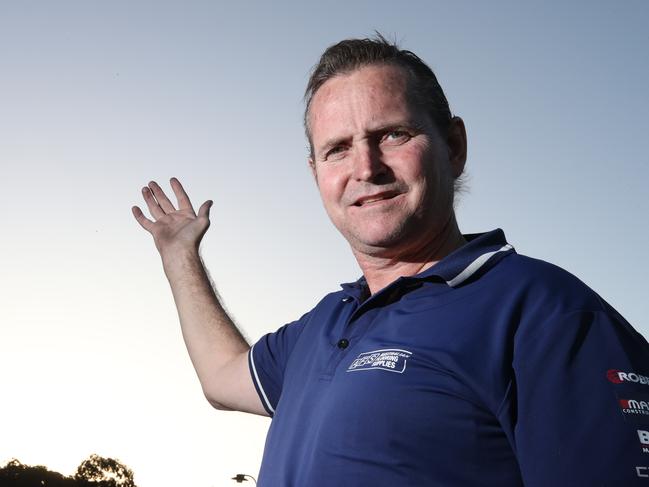 Jarod Crook, who saw an unusual object flying in the sky over Upper Coomera at the weekend. Picture: Glenn Hampson.