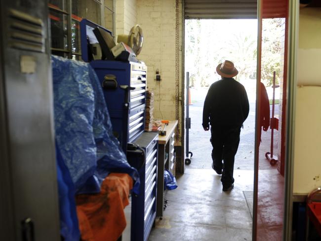 Bobbin Head Garage owner Jeff Barbara farewells his family-run business. 