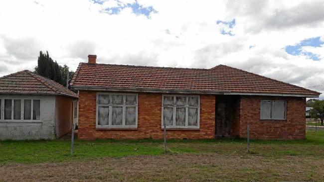 The brick cottage opposite Victoria Park in Warwick has intrigued residents for years. Picture: Contributed