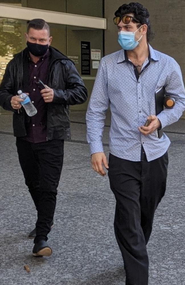 Tanah Merah father and son Damien Joseph Kocka, 46, and Dion Joseph Kocka, 28. Picture: Alex Treacy