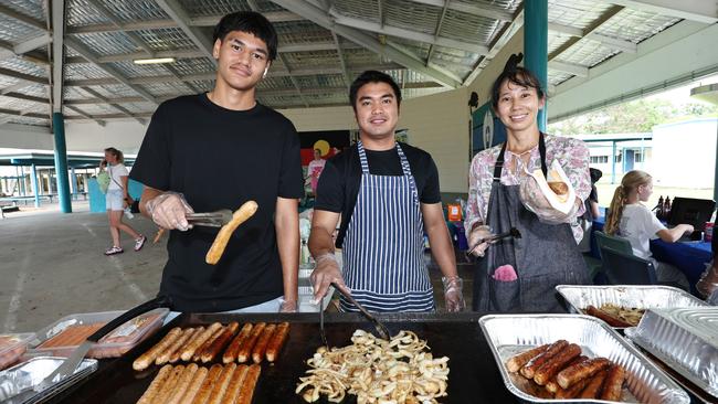 A democracy sausage is a key part of any Aussie election. Picture: Brendan Radke