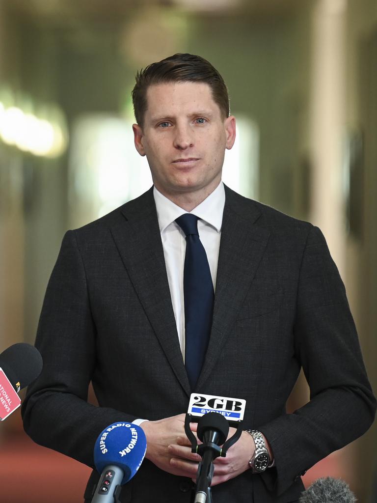 Coalition defence spokesman Andrew Hastie. Picture: NCA NewsWire / Martin Ollman