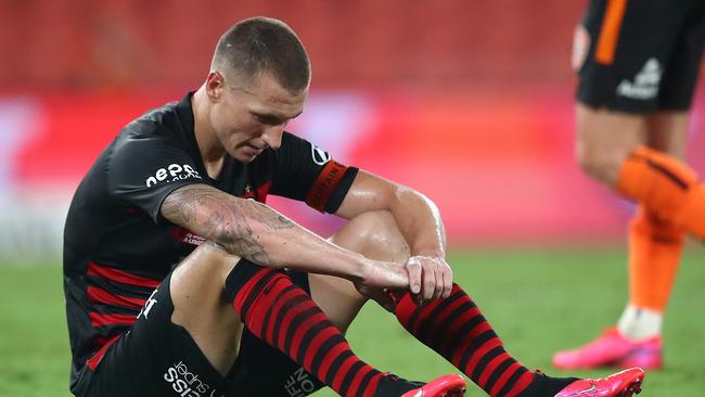 Former Western Sydney Wanderers captain Mitchell Duke departed for Saudi Arabia.