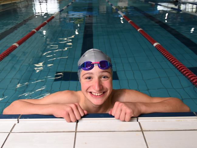 Gisborne swimmer Tyler Theodore  has won a national award .Picture:Rob Leeson.