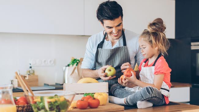 Having children engage in the cooking process is a great opportunity for them to learn and for you to spend time together. Picture: iStock