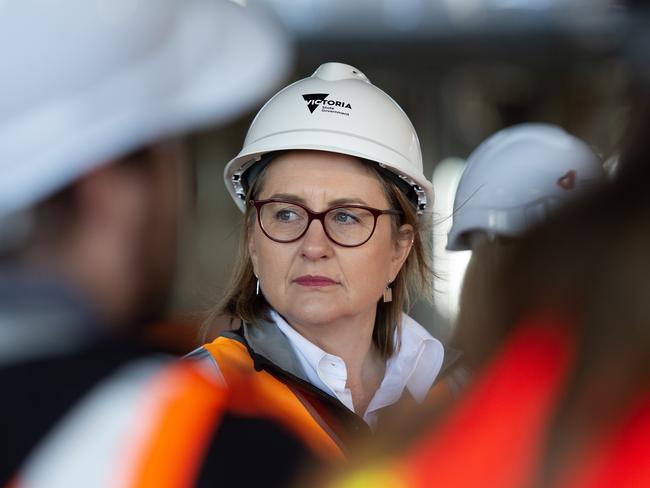 Jeff Kennett says Jacinta Allan has no interest in properly cleaning up the CFMEU mess in Victoria. Picture: Nicki Connolly