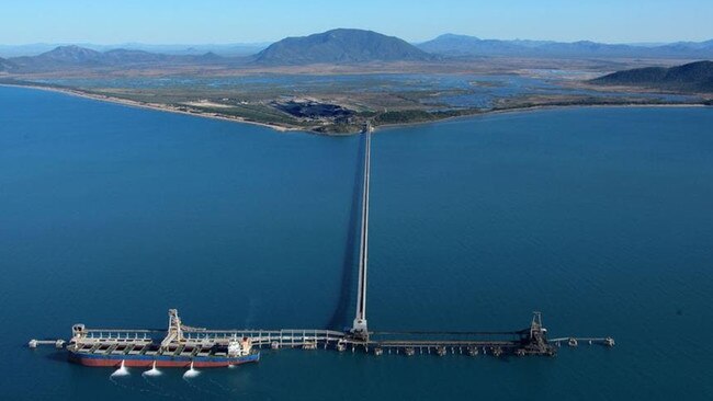 The Abbot Point coal terminal. Picture: Australian Marine Conservation Society.