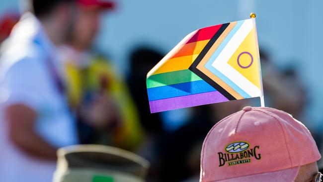 Pride Parade takes off in Darwin City, 2024. Picture: Pema Tamang Pakhrin