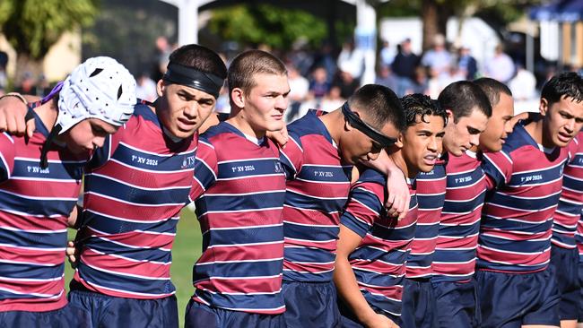 GPS First XV rugby between Nudgee College and The Southport School. Saturday July 20, 2024. Picture, John Gass