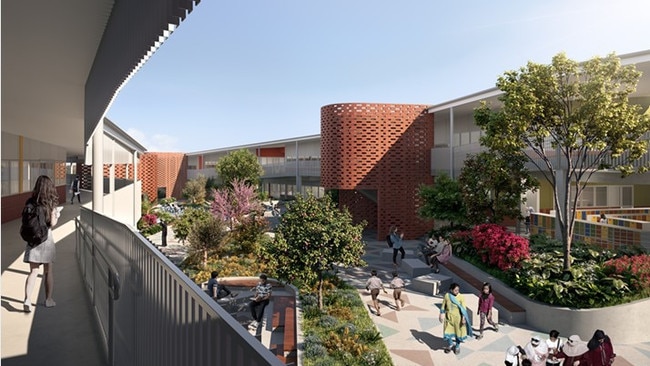 Artist impressions of Minarah College.