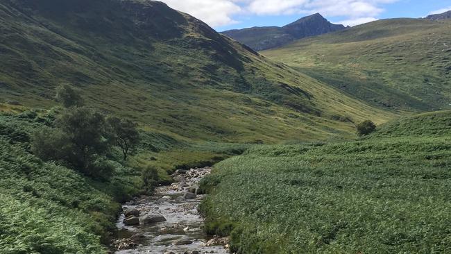 One of the beautiful Scottish glens that Charles Wooley and his clan originally hail from. Picture: Supplied