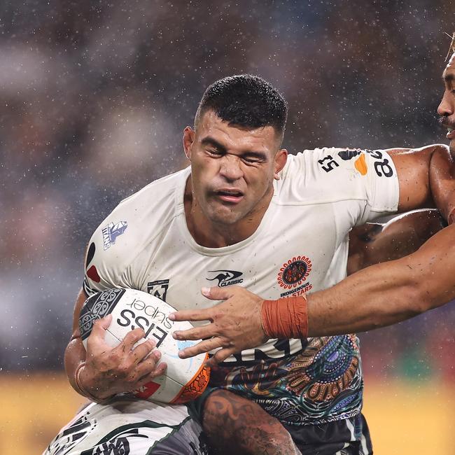 David Fifita was in fine form playing for the Indigenous All Stars. Picture: Mark Kolbe/Getty Images