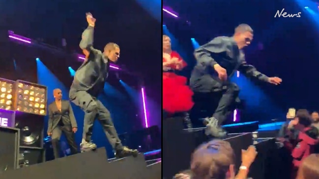 Rapper attacks audience member at NME Award