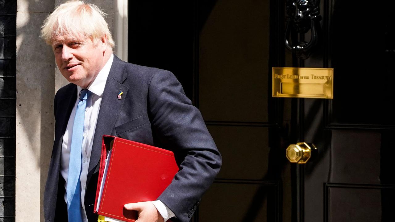 Boris Johnson will remain as Prime Minister of the UK until early September. (Photo by Niklas HALLE'N / AFP)