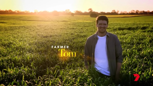 Farmer Tom is a cattle and crop farmer from Tabilk, Victoria. Source: Eureka Productions for the Seven Network.