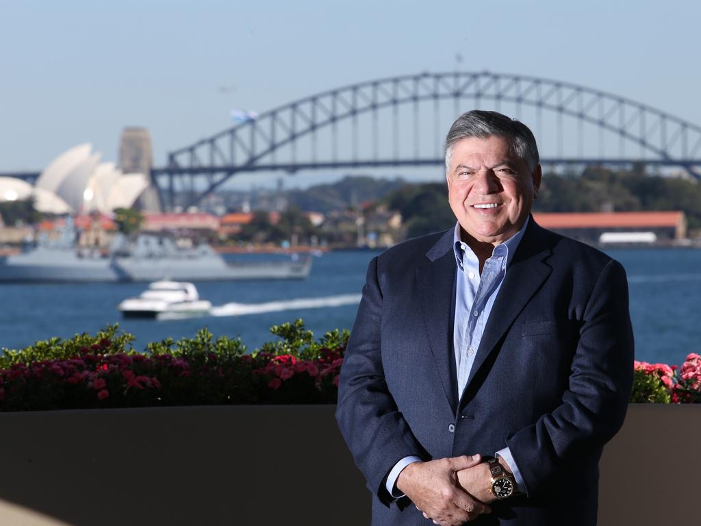 John Symond at his Point Piper home.