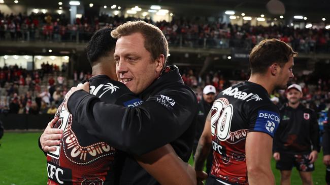 Dragons interim coach Ryan Carr could be in line for a switch to the Tigers. Picture: Getty