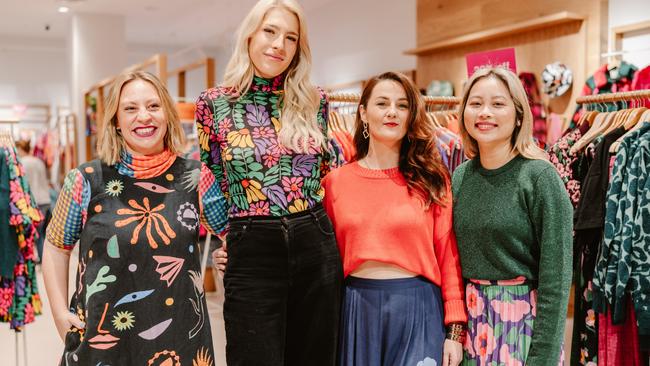 Staff at the new Gorman store.