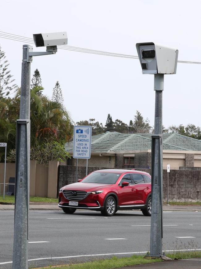 Mobile speed cameras caught thousands of drivers across Victoria. Picture: Glenn Hampson