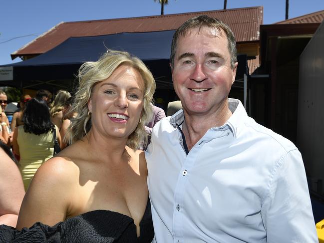 Apiam Bendigo Cup was held at Bendigo Racecourse, Bendigo, Victoria, on Wednesday, October 30th, 2024. Pictured enjoying the horse racing carnival are Jade and Mark. Picture: Andrew Batsch